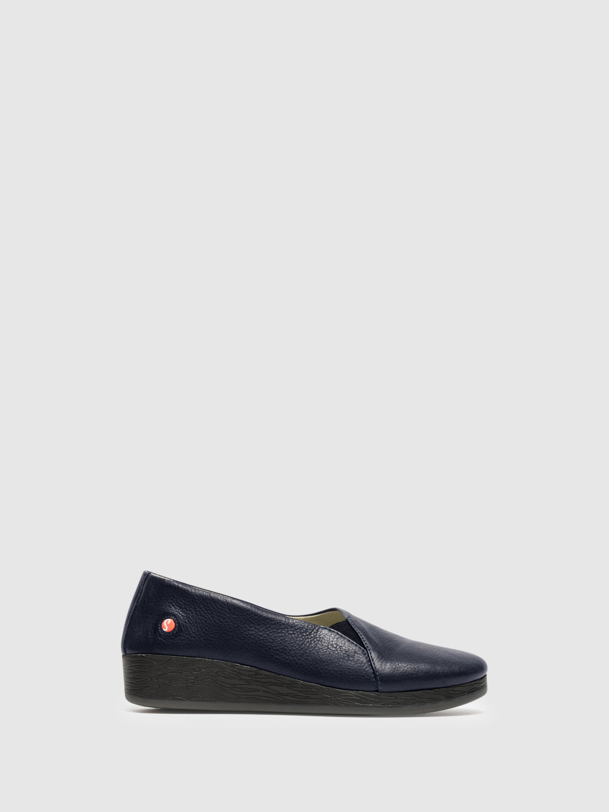 Softinos Navy Wedge Shoes